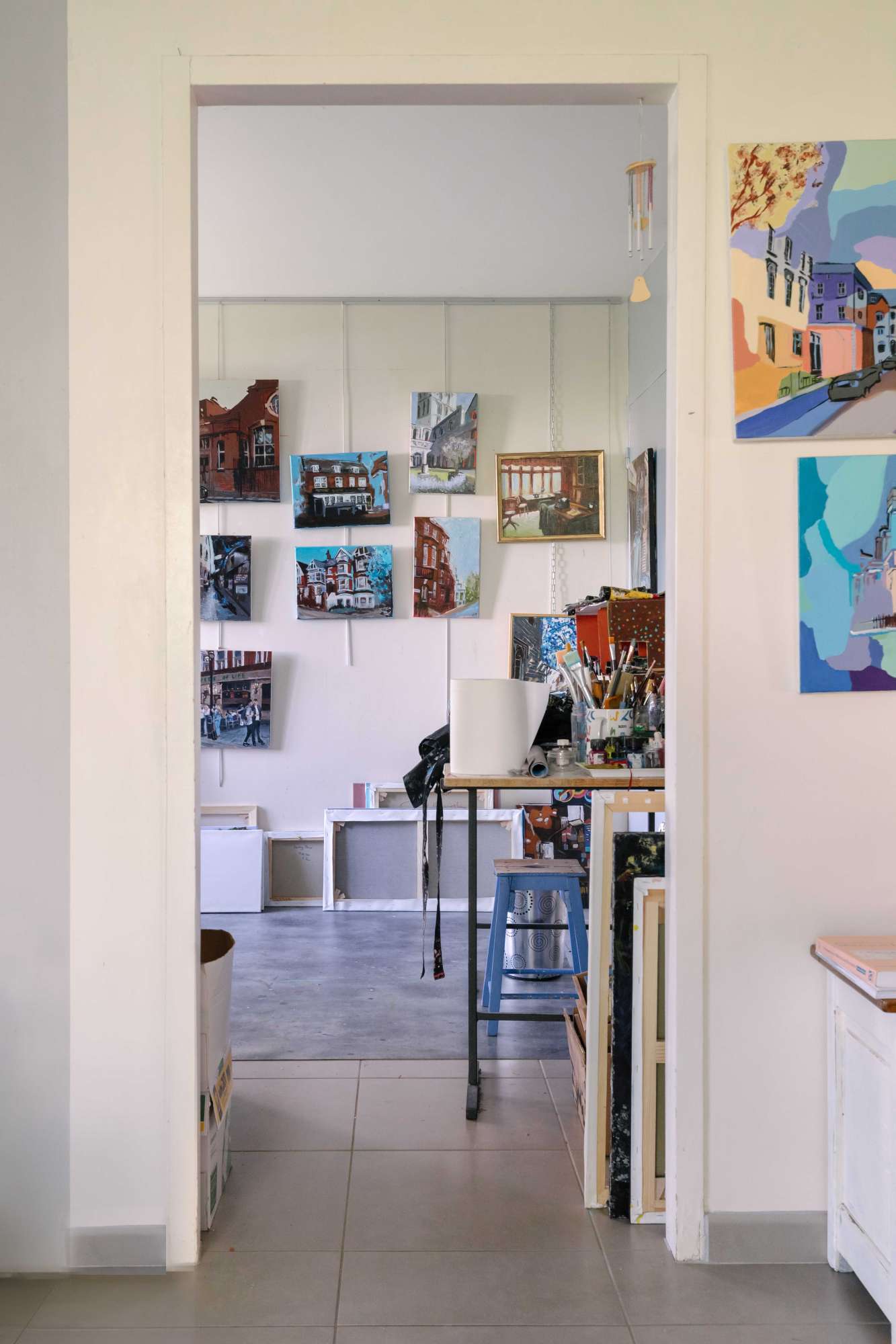 L'atelier de l'artiste